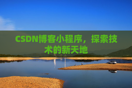 CSDN博客小程序，探索技术的新天地