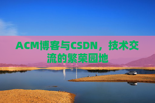 ACM博客与CSDN，技术交流的繁荣园地